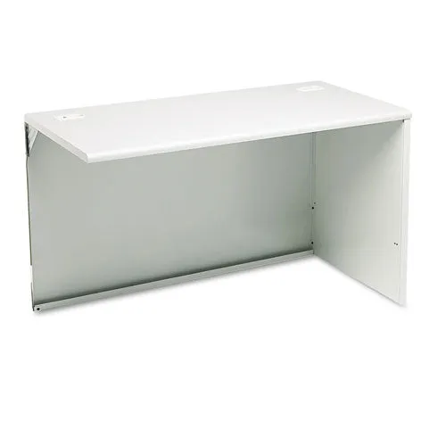 38000 Series Return Shell, Right, 33.75w X 65d X 4.19h, Silver Mesh/light Gray