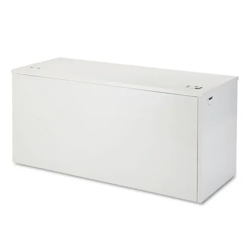 38000 Series Return Shell, Right, 33.75w X 65d X 4.19h, Silver Mesh/light Gray