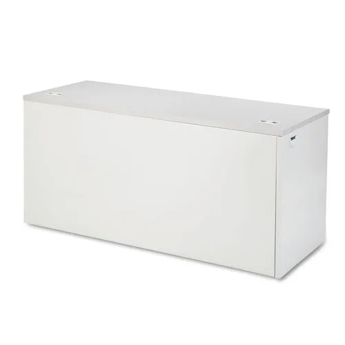 38000 Series Return Shell, Right, 33.75w X 65d X 4.19h, Silver Mesh/light Gray