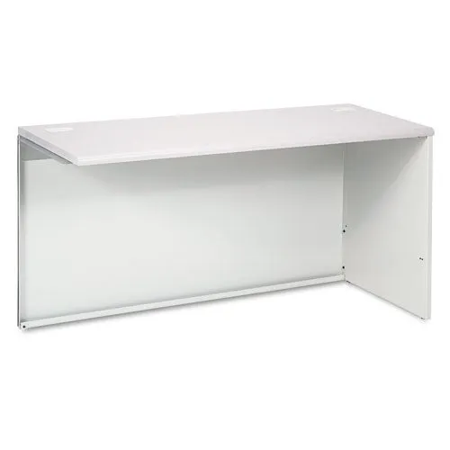 38000 Series Return Shell, Right, 33.75w X 65d X 4.19h, Silver Mesh/light Gray