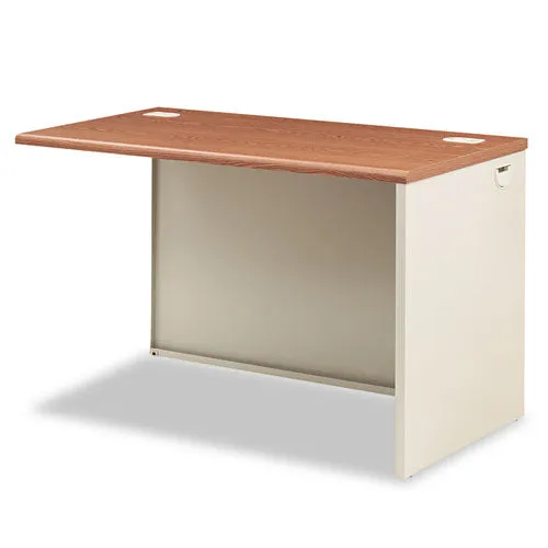 38000 Series Return Shell, Right, 60w X 24d X 29.5h, Mahogany/charcoal