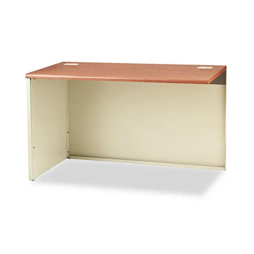 38000 Series Return Shell, Right, 60w X 24d X 29.5h, Mahogany/charcoal