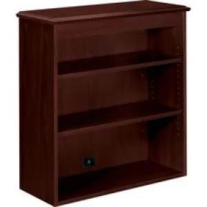 94000 Series Bookcase Hutch, 35.75w X 14.31d X 37h, Mahogany