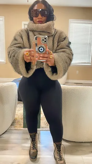 Aspen Faux Fur Sweatshirt