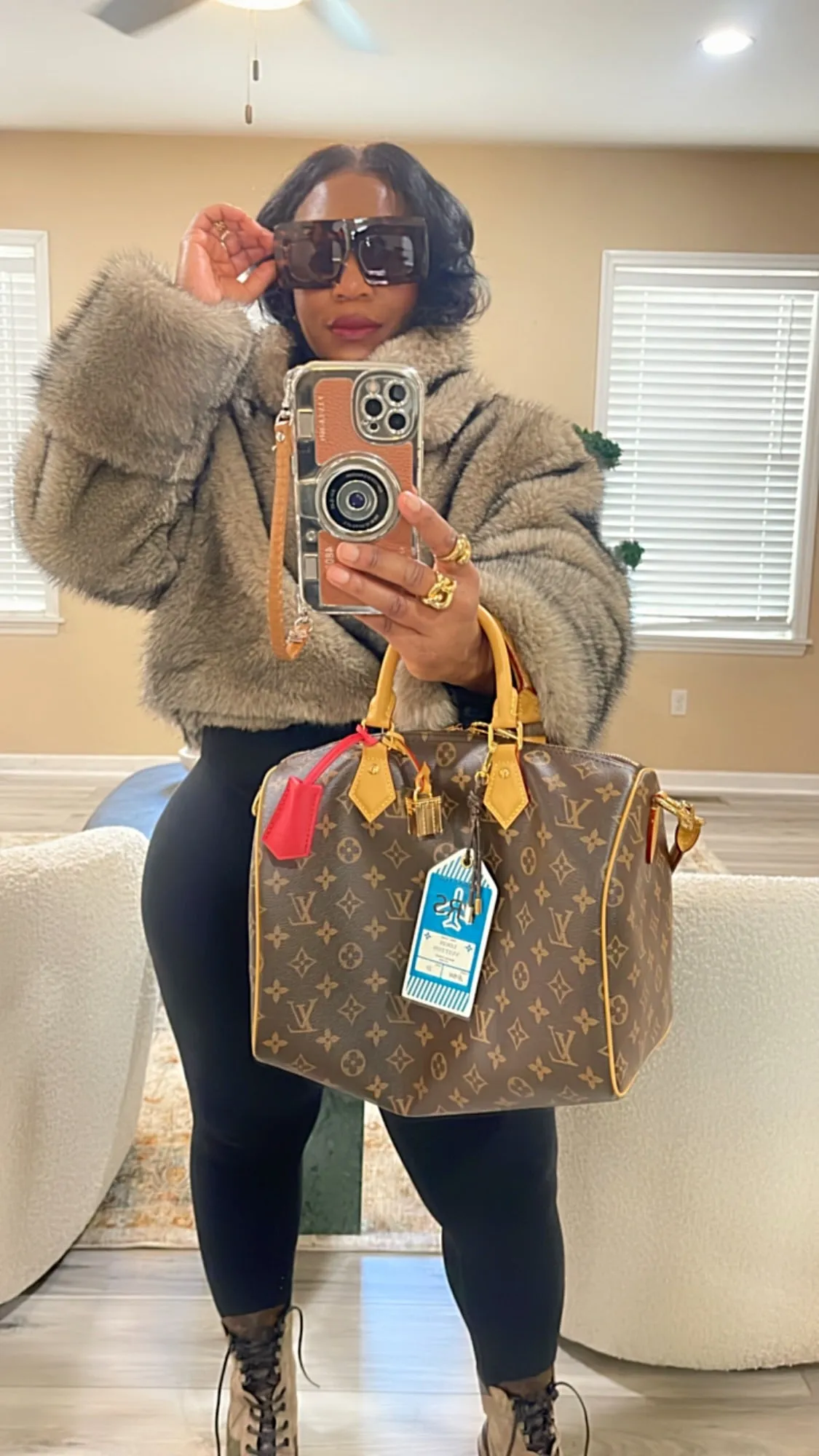 Aspen Faux Fur Sweatshirt