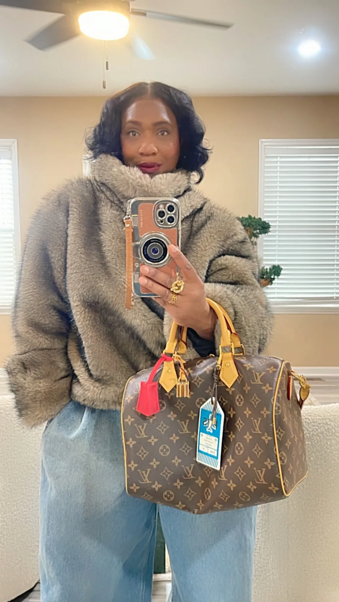 Aspen Faux Fur Sweatshirt