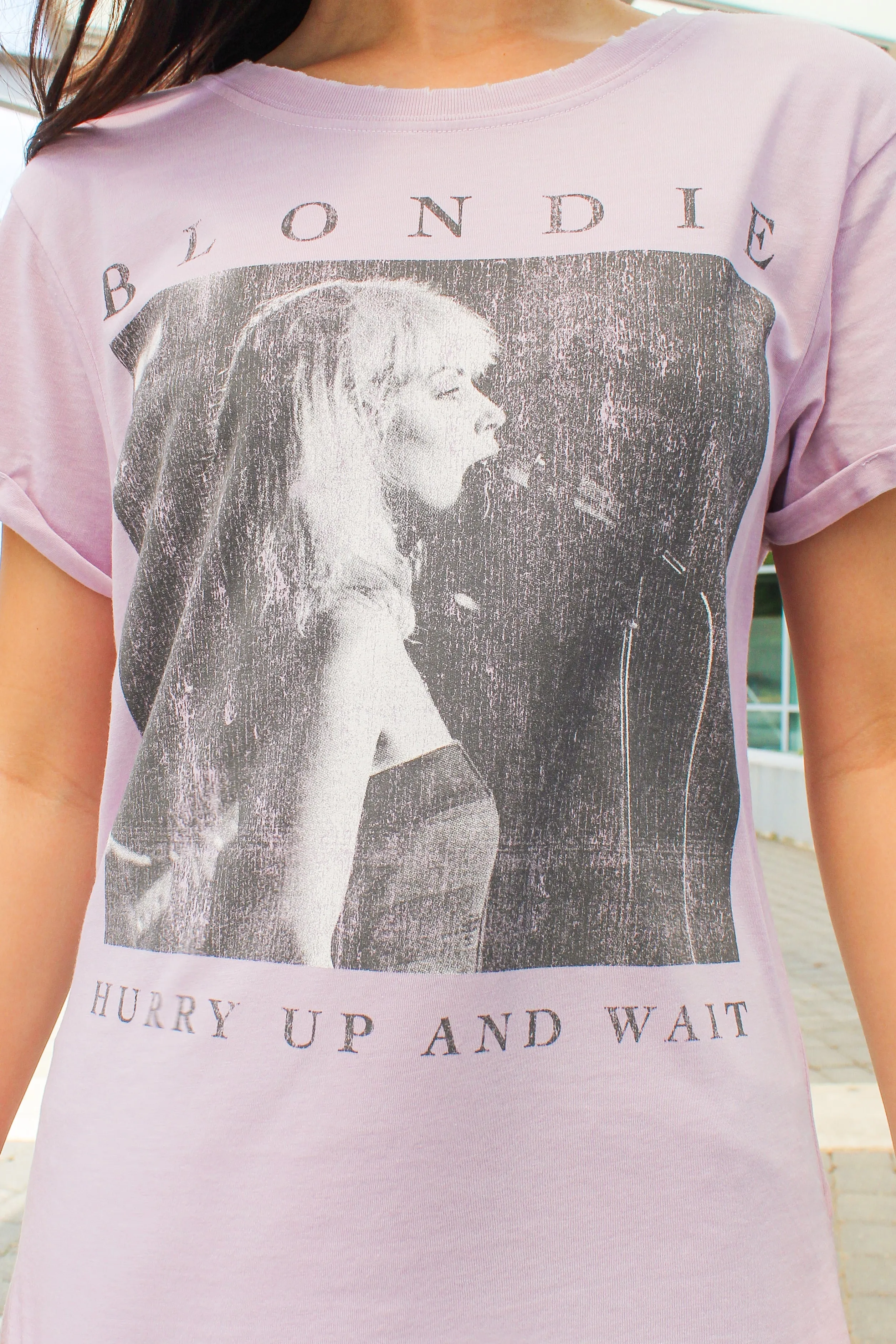 Blondie Distressed Graphic Tee
