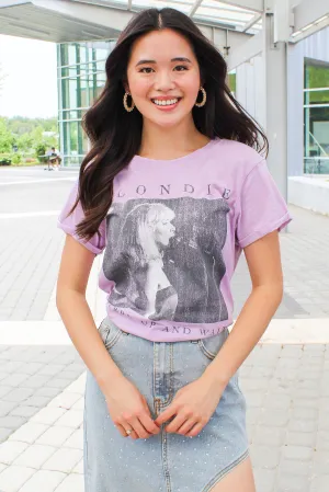 Blondie Distressed Graphic Tee