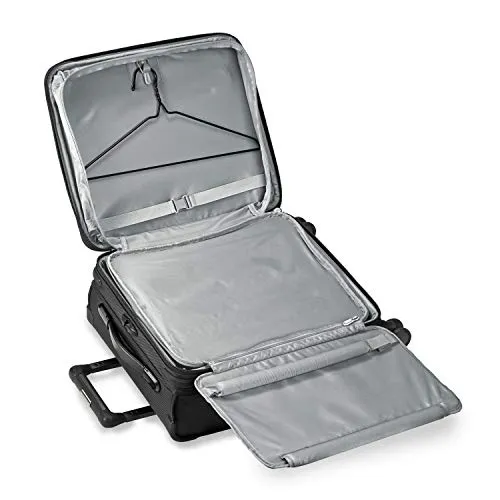 Briggs & Riley Baseline International Carry-On Expandable Wide-Body 21" Spinner, Black, One Size