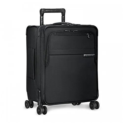 Briggs & Riley Baseline International Carry-On Expandable Wide-Body 21" Spinner, Black, One Size