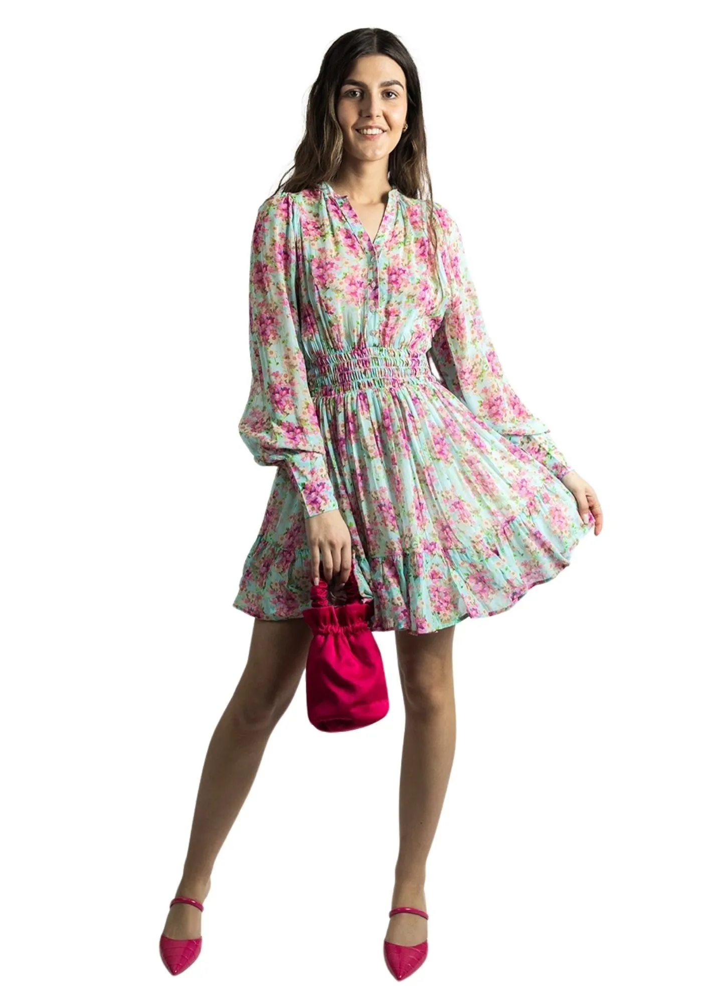 BYTIMO - Georgette Mini Dress