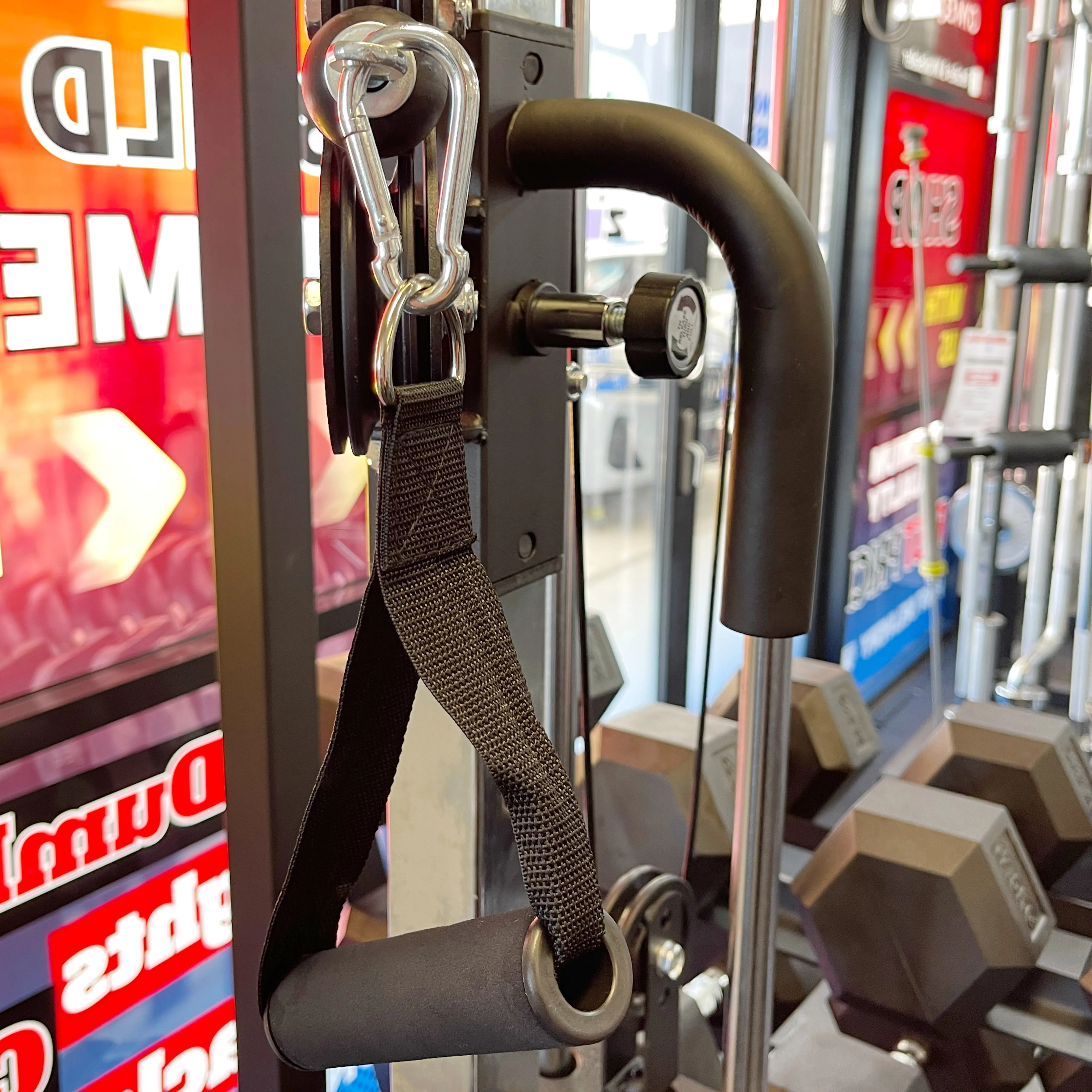 Cable Crossover Machine & Functional Trainer Machine Concrete Fill Weight Stacks Pin Loaded