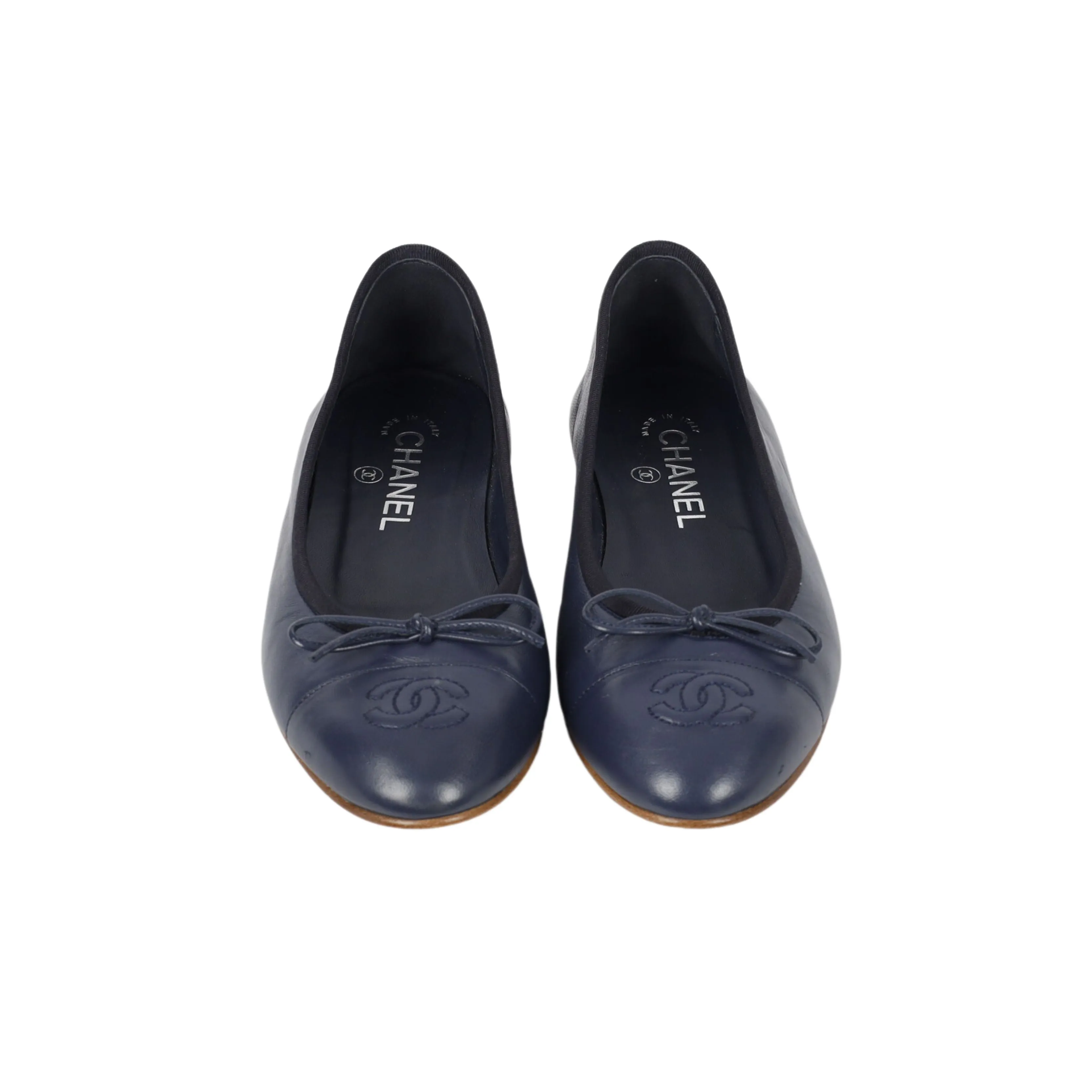 Chanel Leather Ballet Flats - '10s