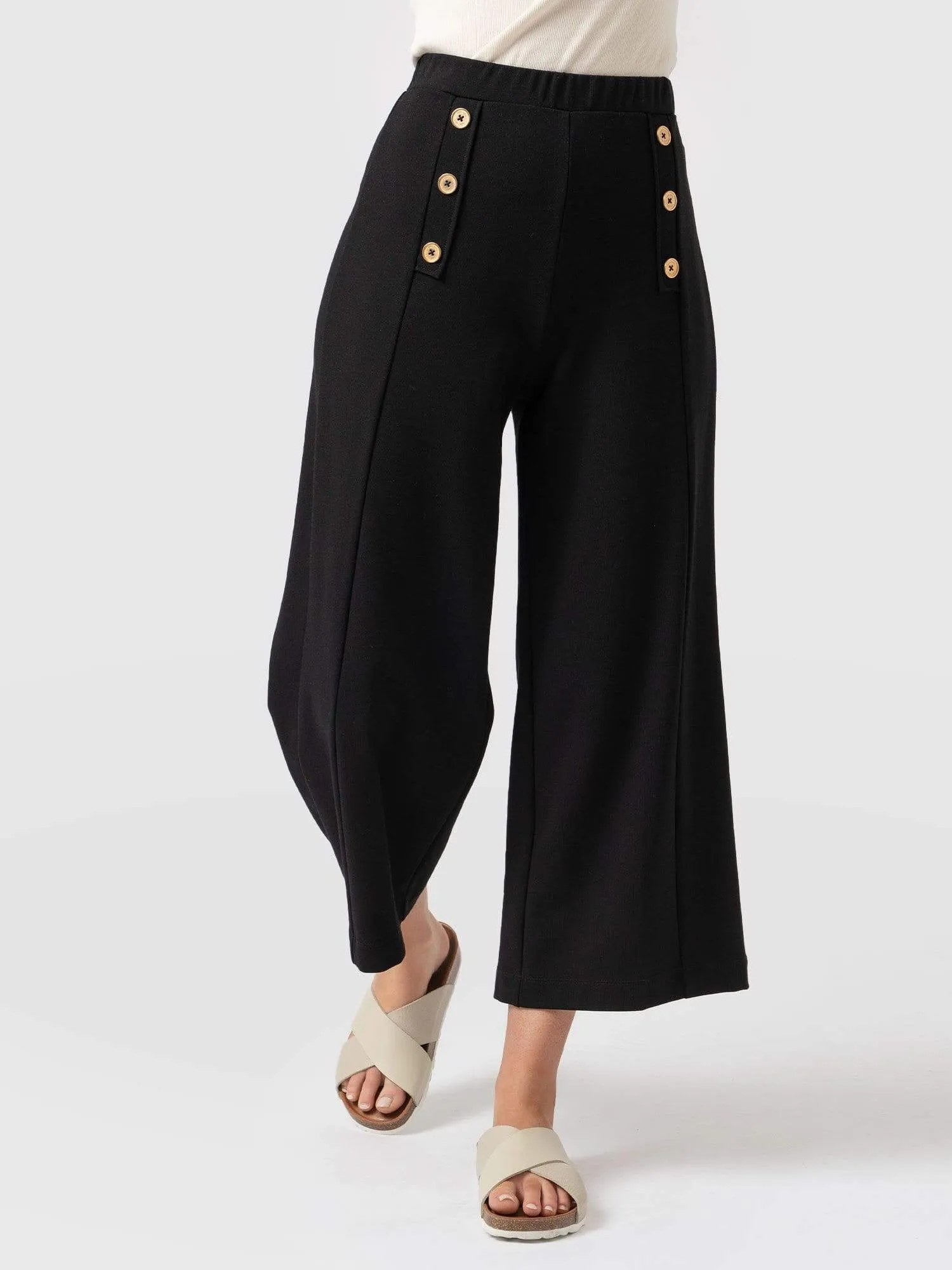 Chelsea Culotte - Black Jersey