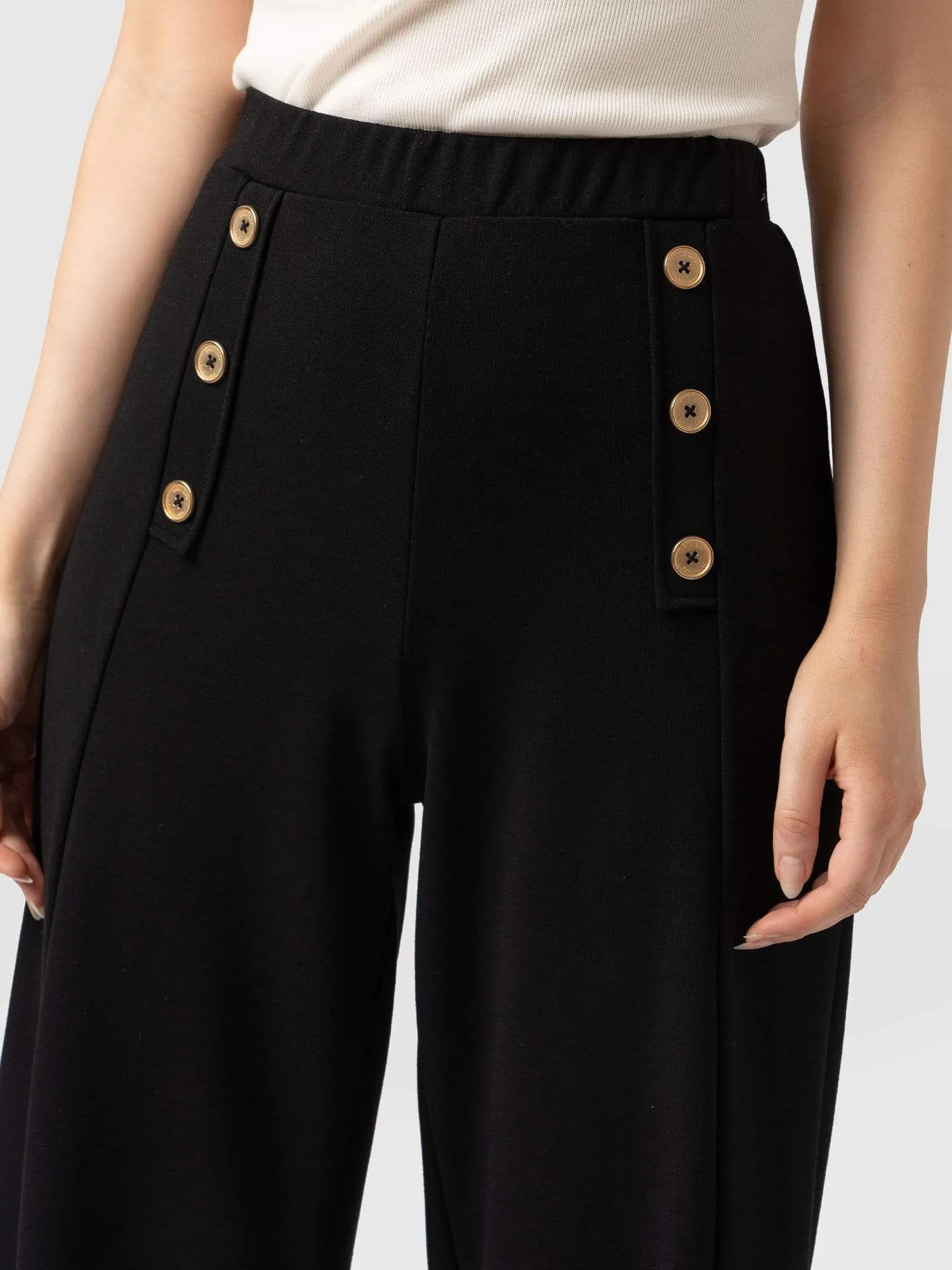 Chelsea Culotte - Black Jersey