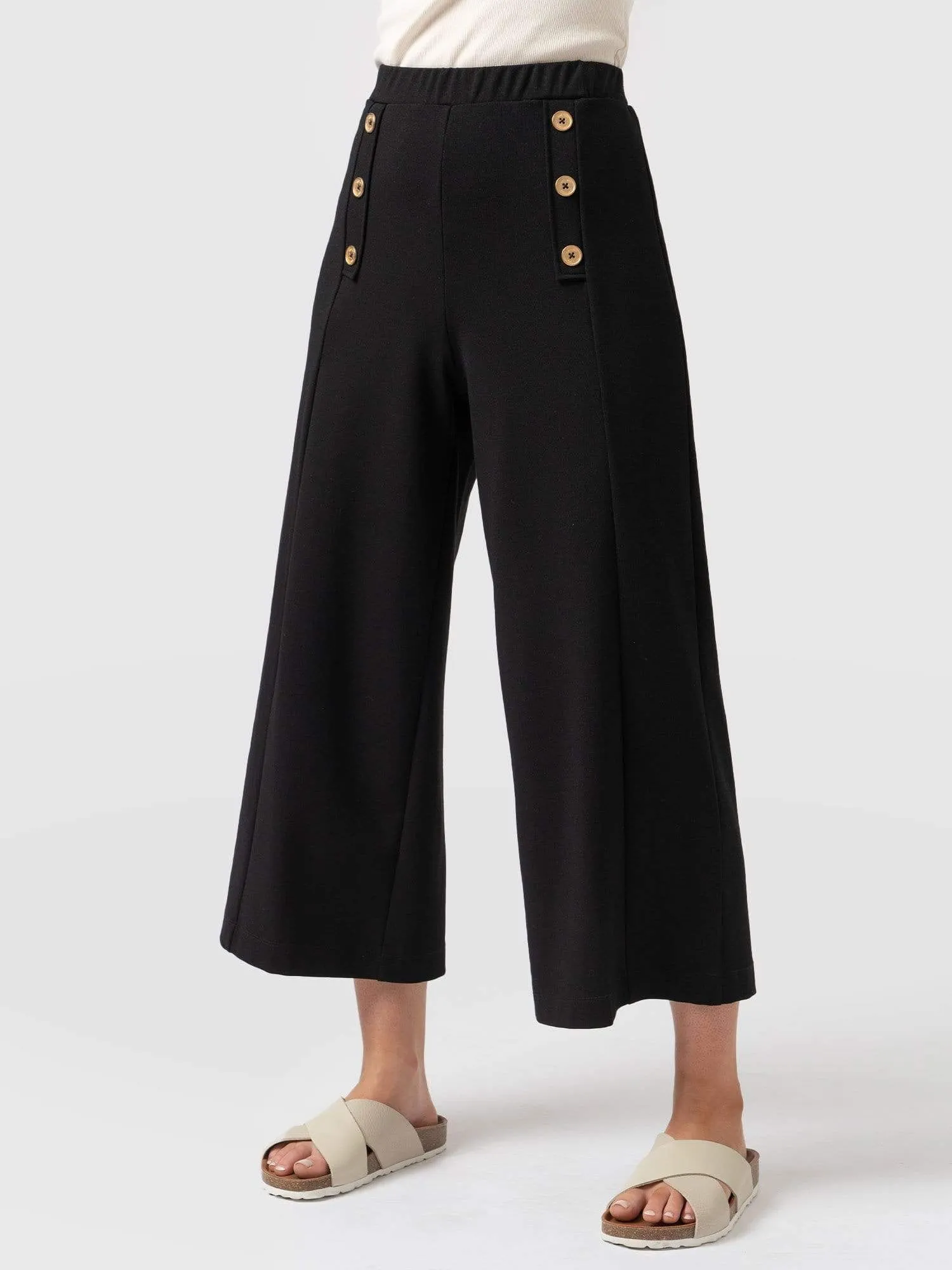 Chelsea Culotte - Black Jersey