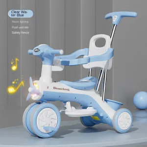 Children's Tricycle Baby Stroller Trolley 1-3-6 Year Old Children's Toy Car