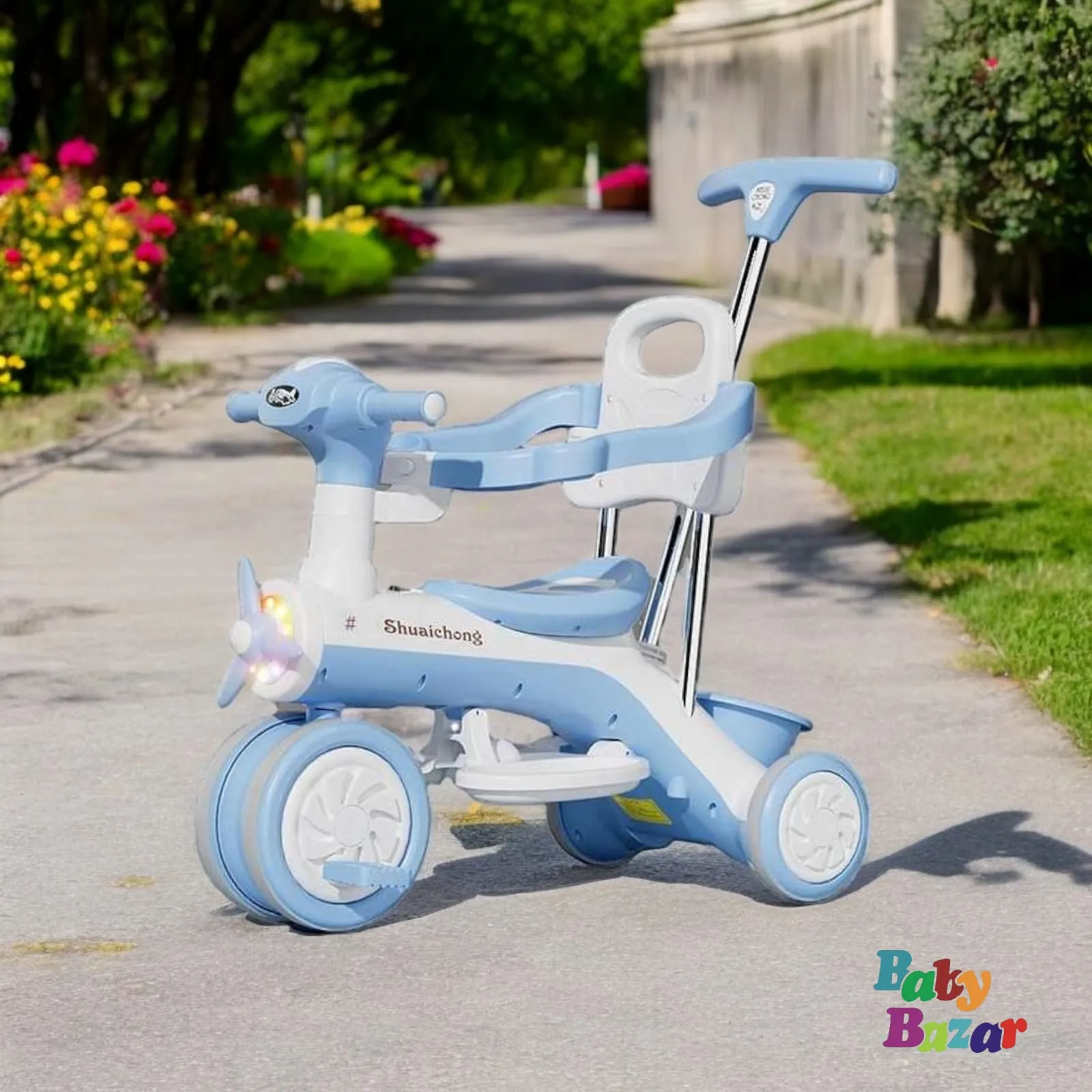 Children's Tricycle Baby Stroller Trolley 1-3-6 Year Old Children's Toy Car