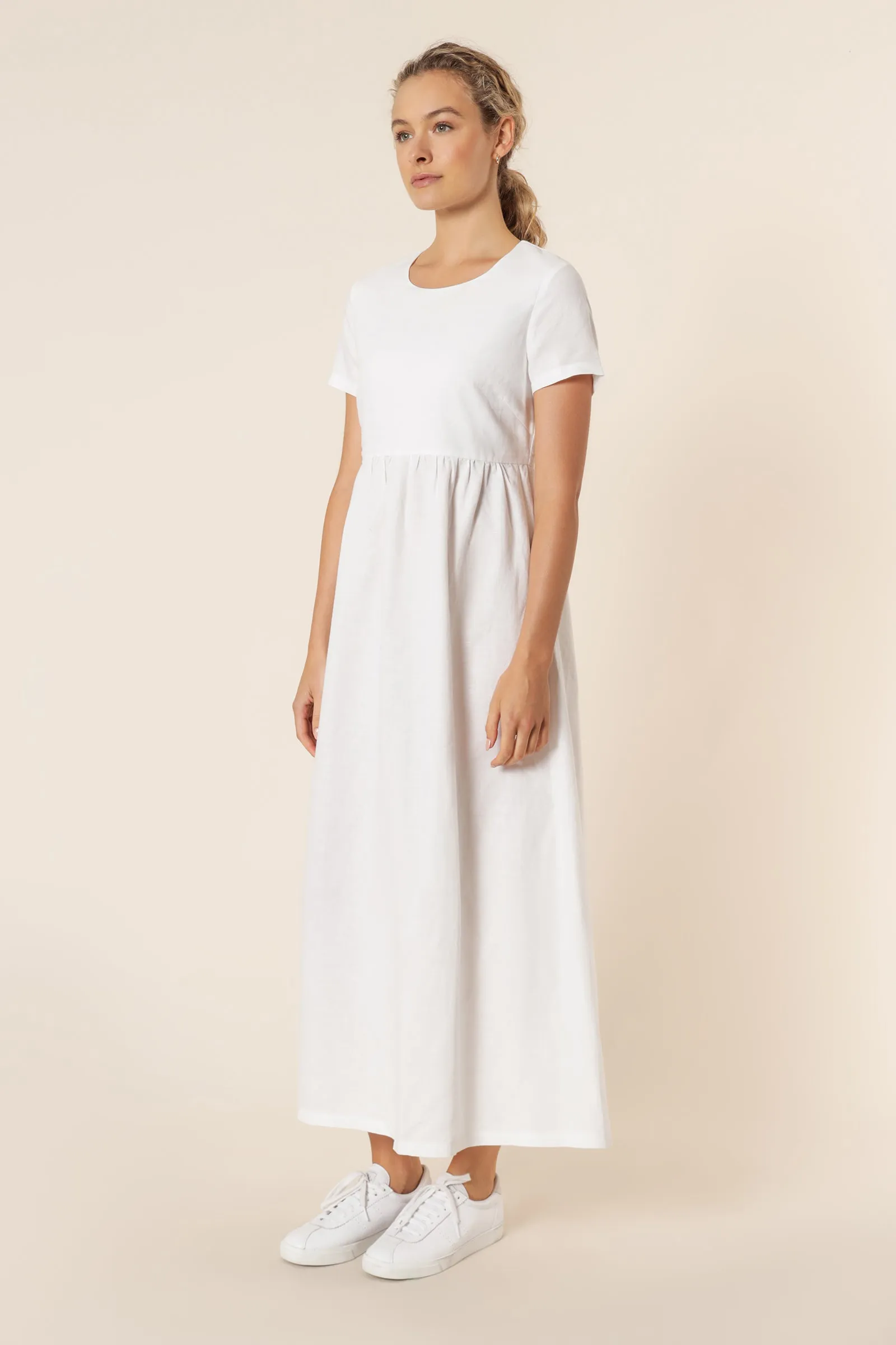 CLAUDIA LINEN MAXI DRESS