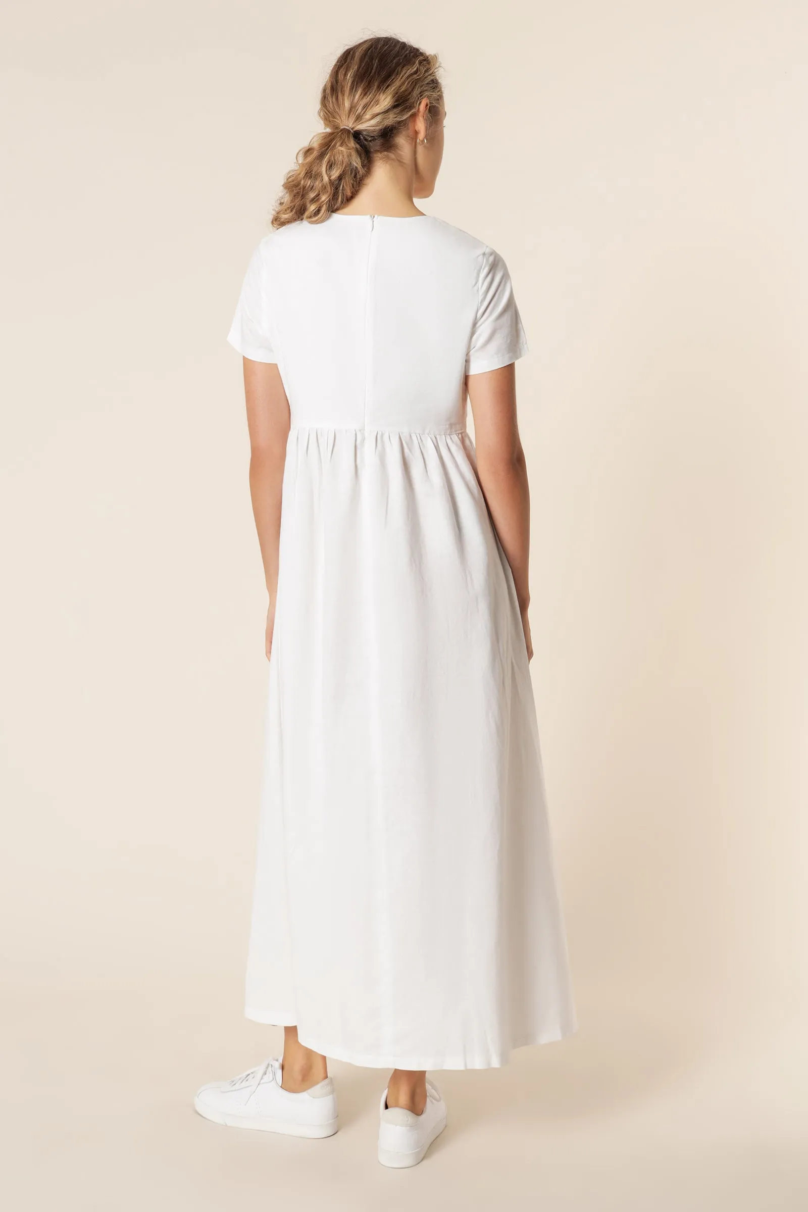 CLAUDIA LINEN MAXI DRESS