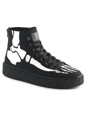 DEMONIA Unisex Gothic High-Top Platform Sneakers
