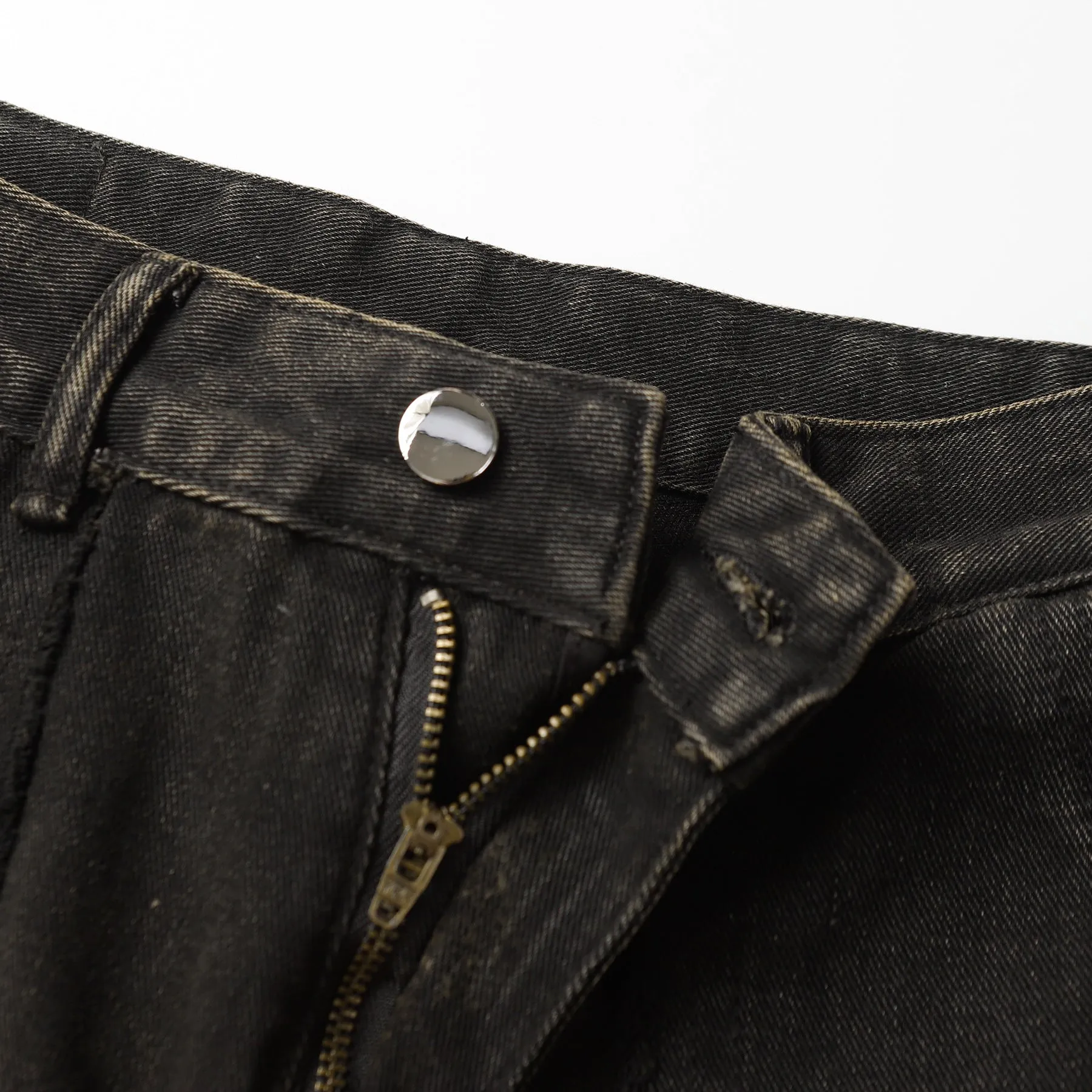 Distressed Ombre Cargo Pants