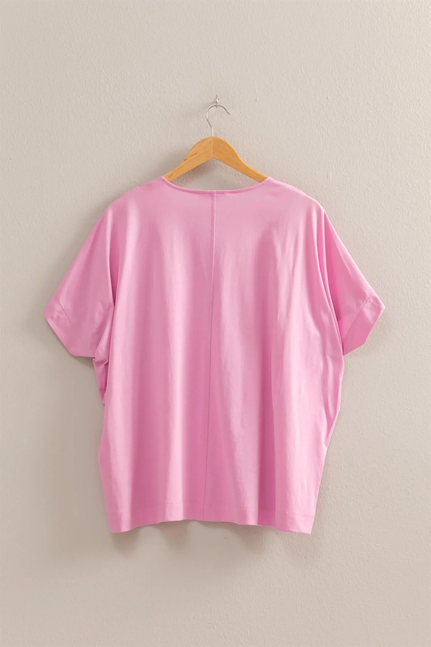 DZ24C137-Round Neck Short Sleeve Tee