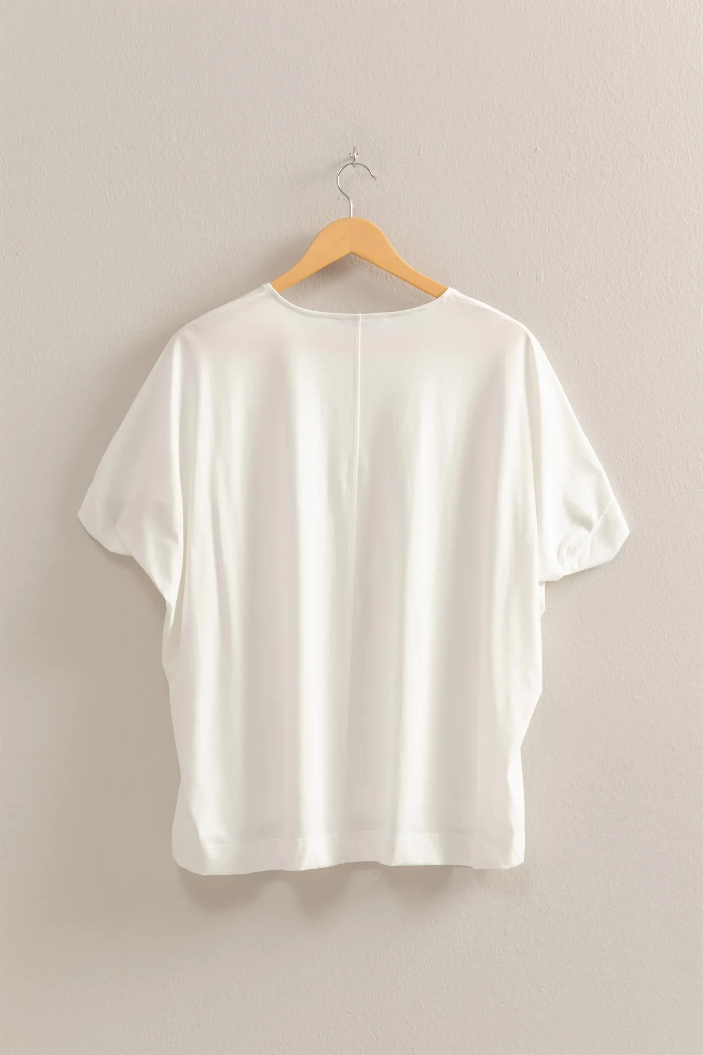 DZ24C137-Round Neck Short Sleeve Tee