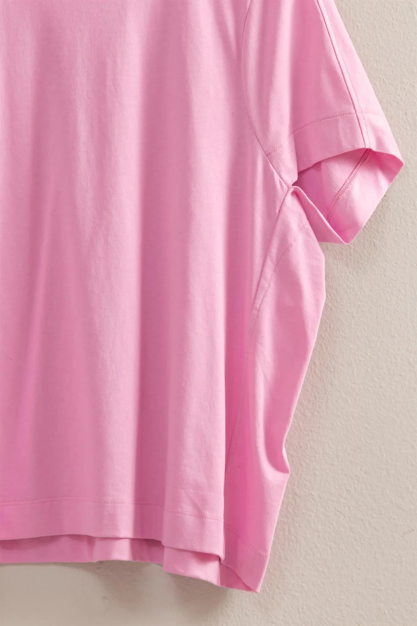 DZ24C137-Round Neck Short Sleeve Tee