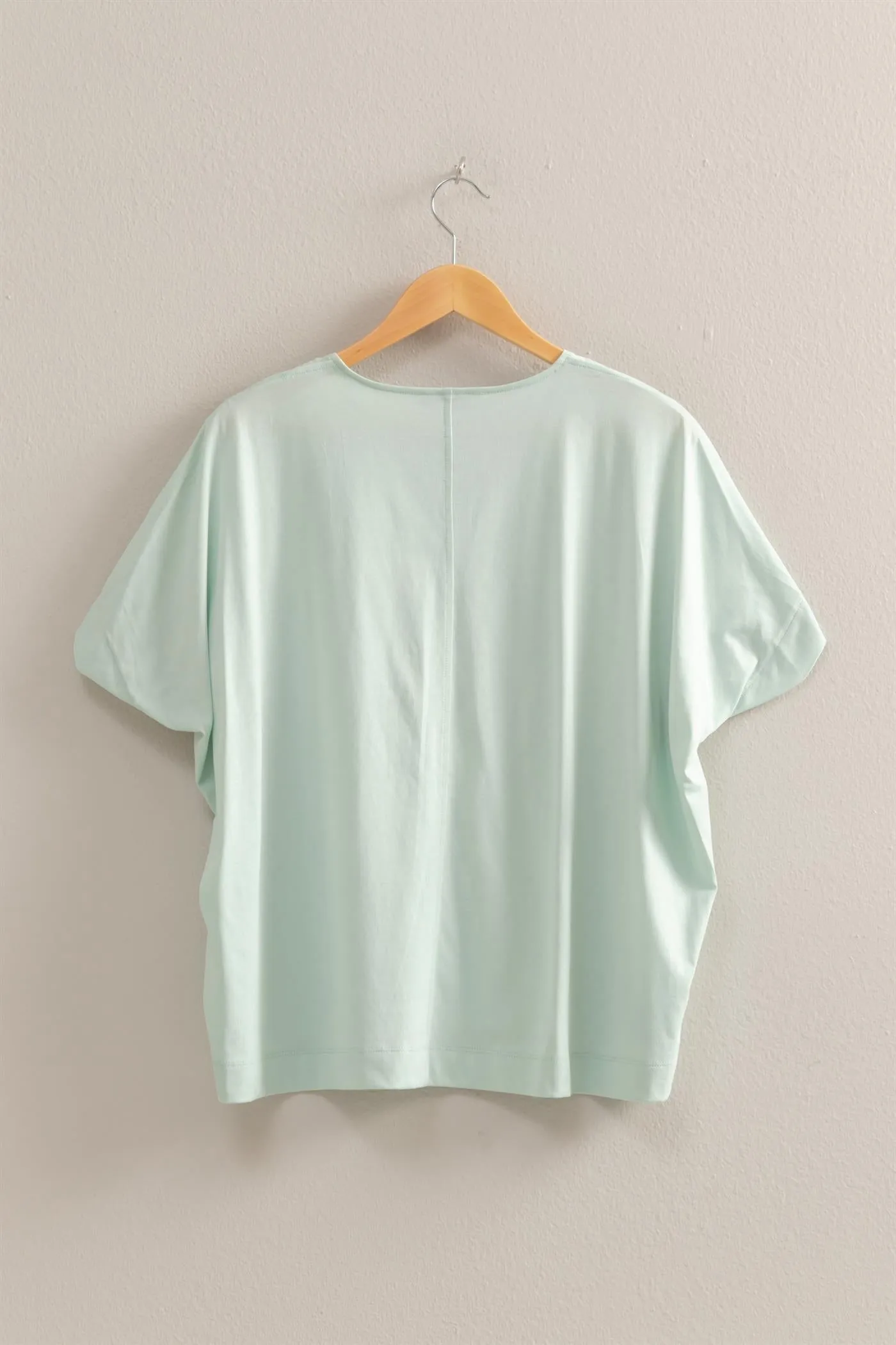 DZ24C137-Round Neck Short Sleeve Tee