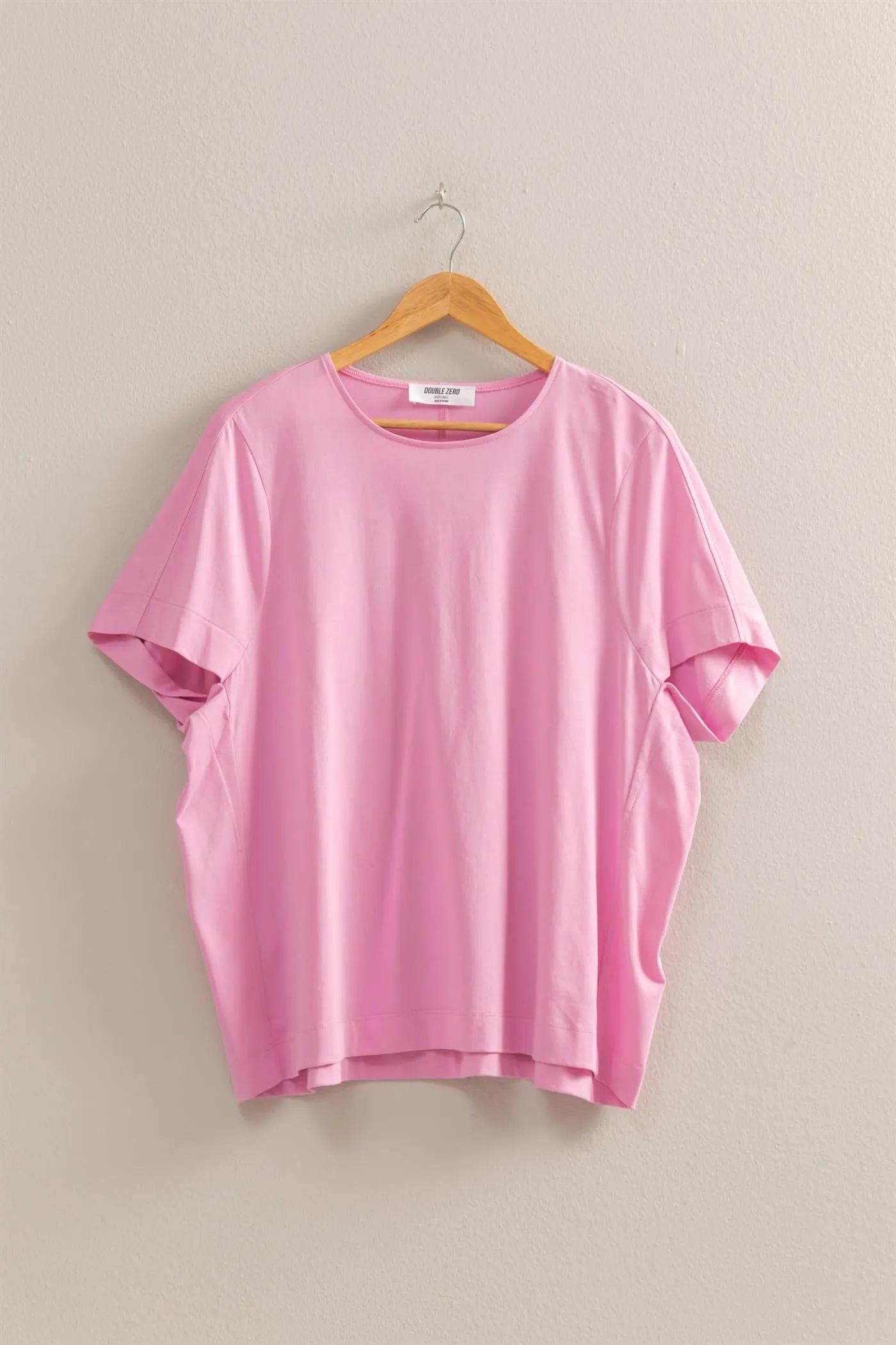 DZ24C137-Round Neck Short Sleeve Tee