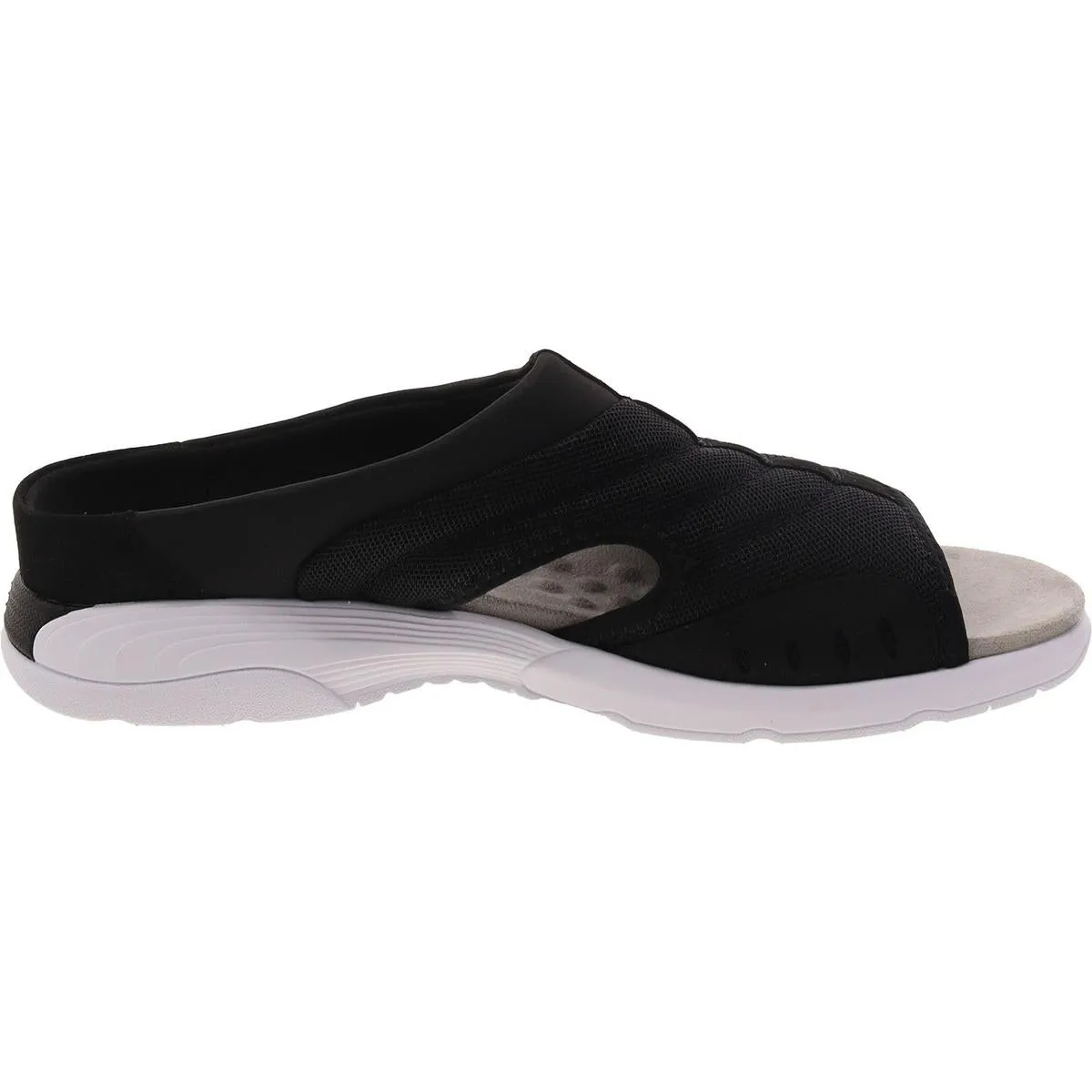 Easy Spirit Womens Traciee 2 Padded Insole Open Toe Slide Sandals