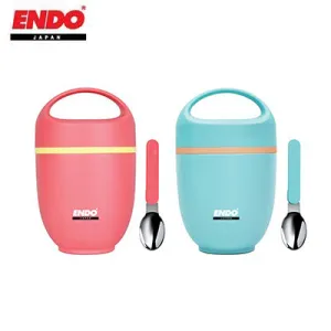ENDO 650ml Double S/S Vacuum Food Jar