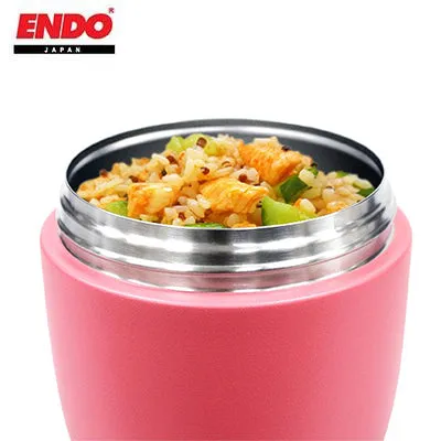 ENDO 650ml Double S/S Vacuum Food Jar