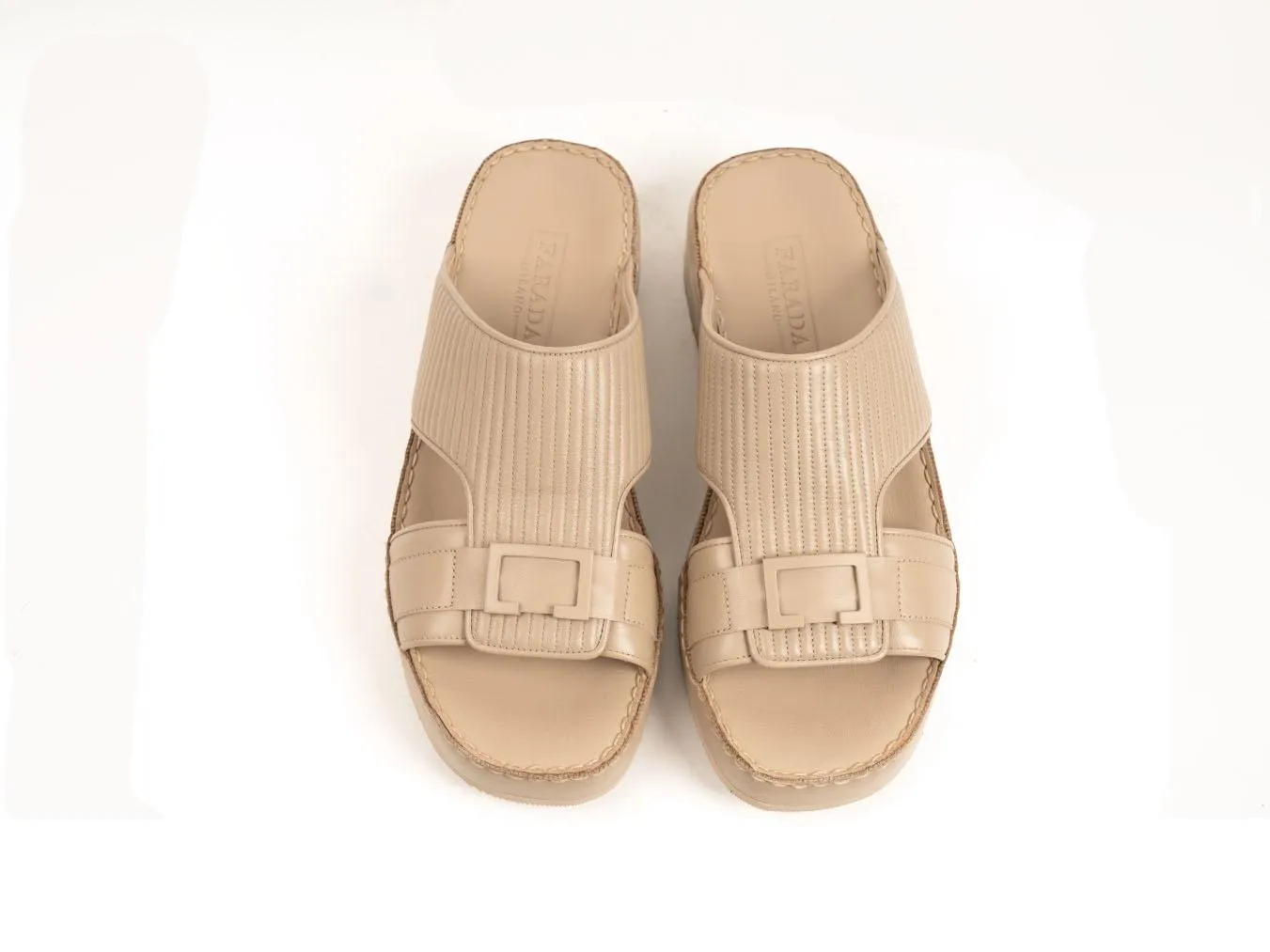 FARADA MILANO ARABIC SANDALS BEIGE