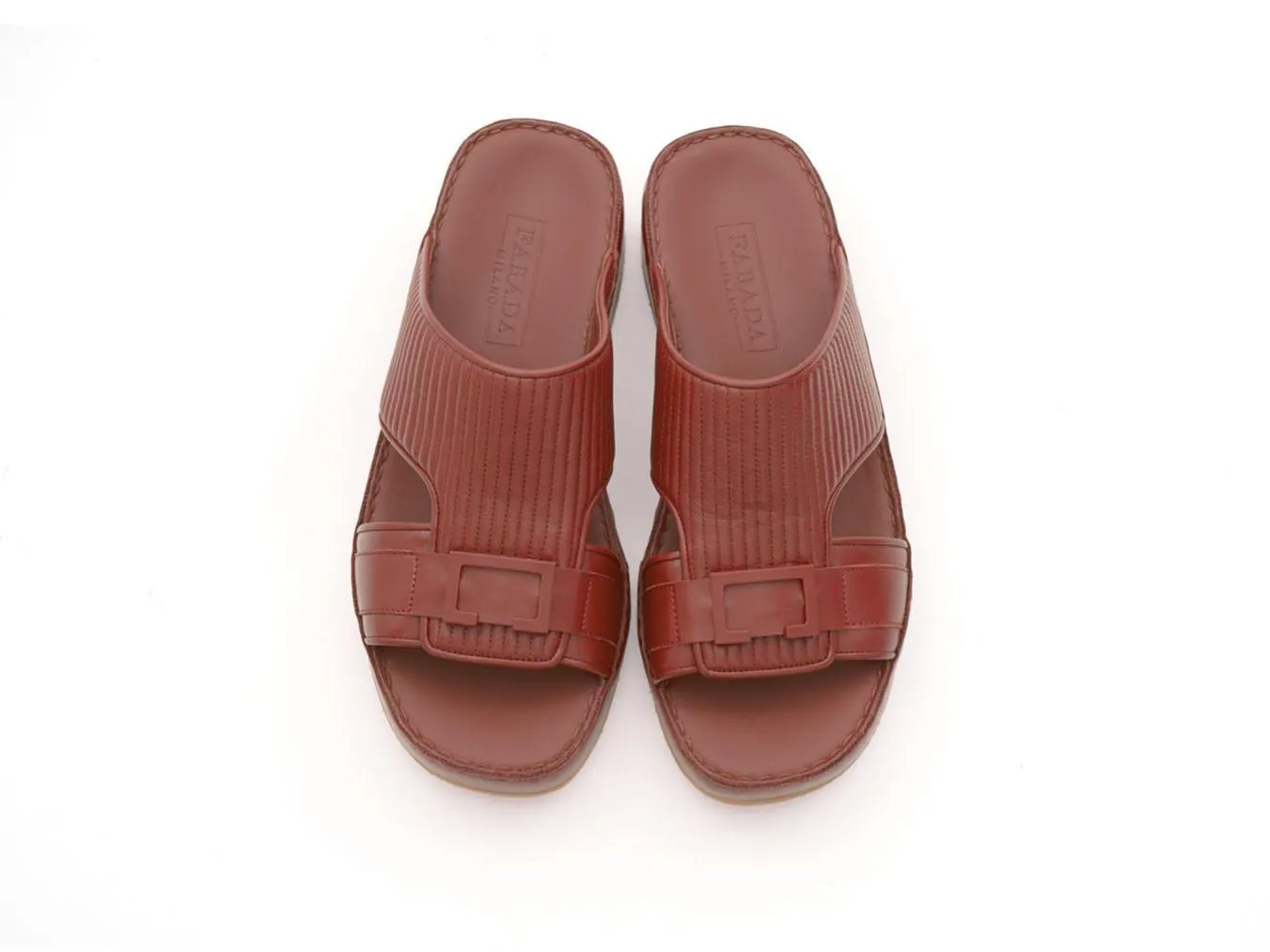 FARADA MILANO ARABIC SANDALS MAROON