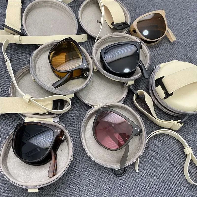 Fashion-Forward Folding Sunglasses for Women