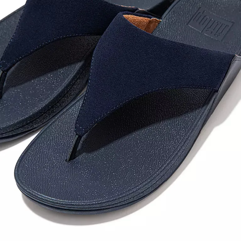 FitFlop Lulu Suede Toe Post - Midnight Navy