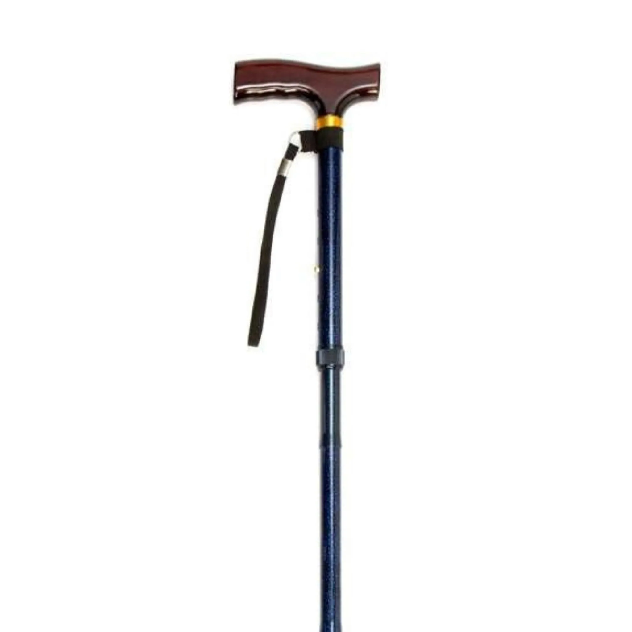 Folding Cane with Strap