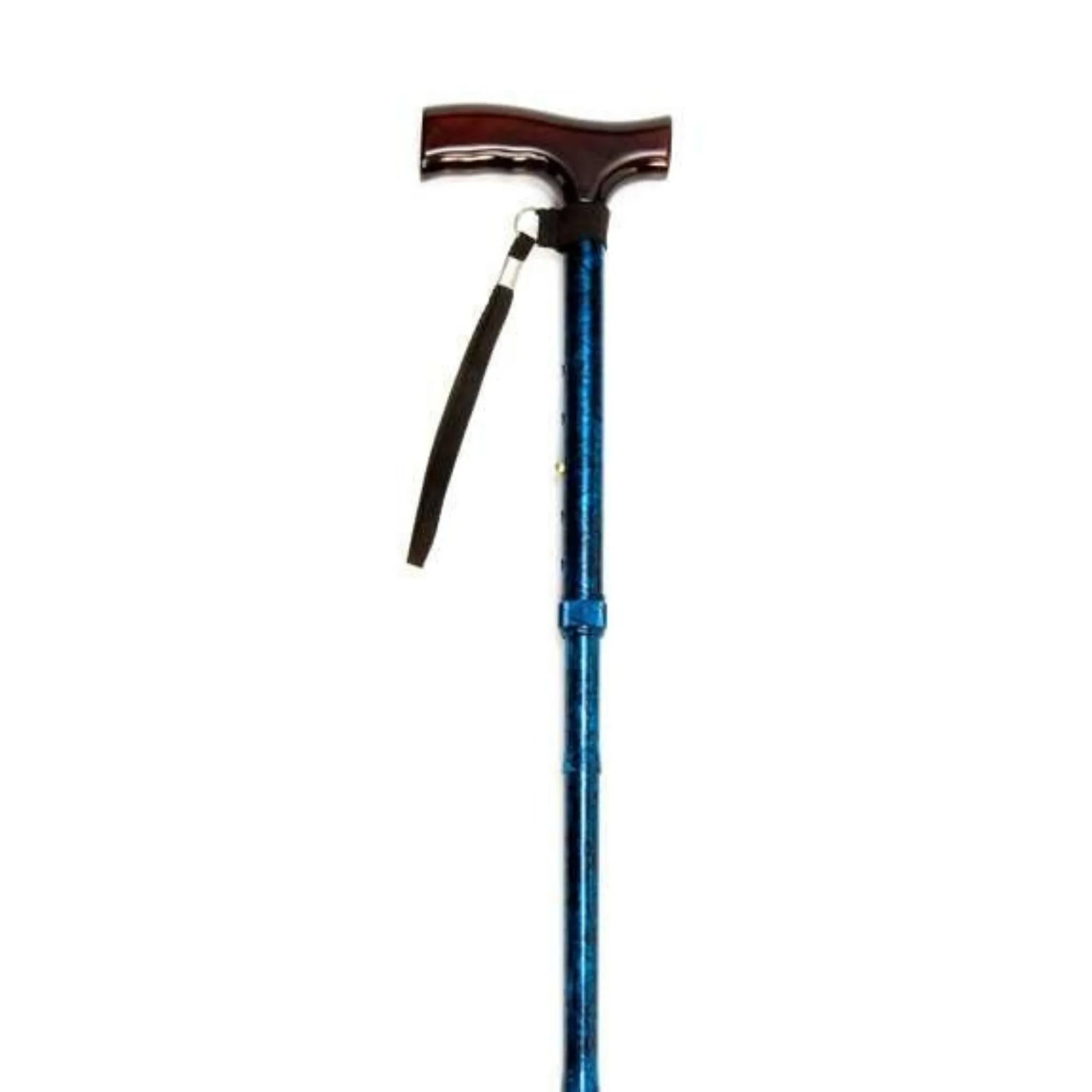 Folding Cane with Strap