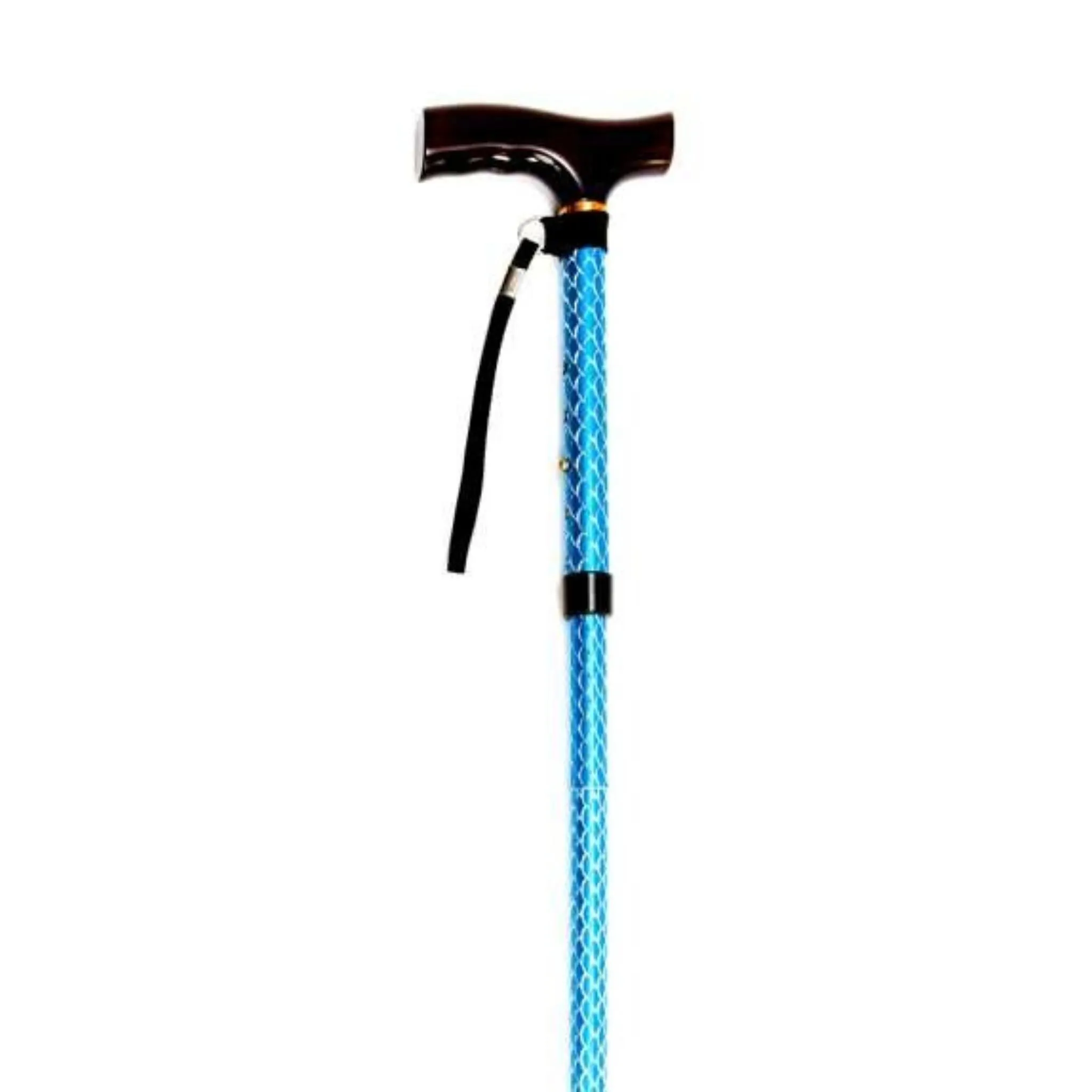 Folding Cane with Strap