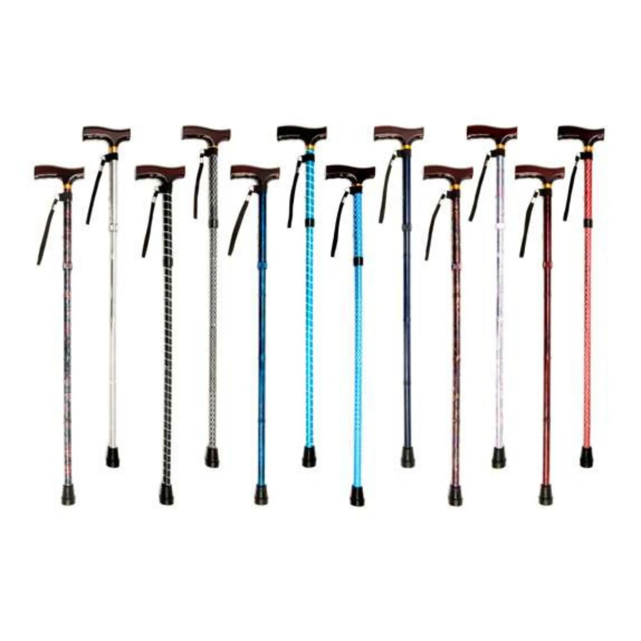 Folding Cane with Strap