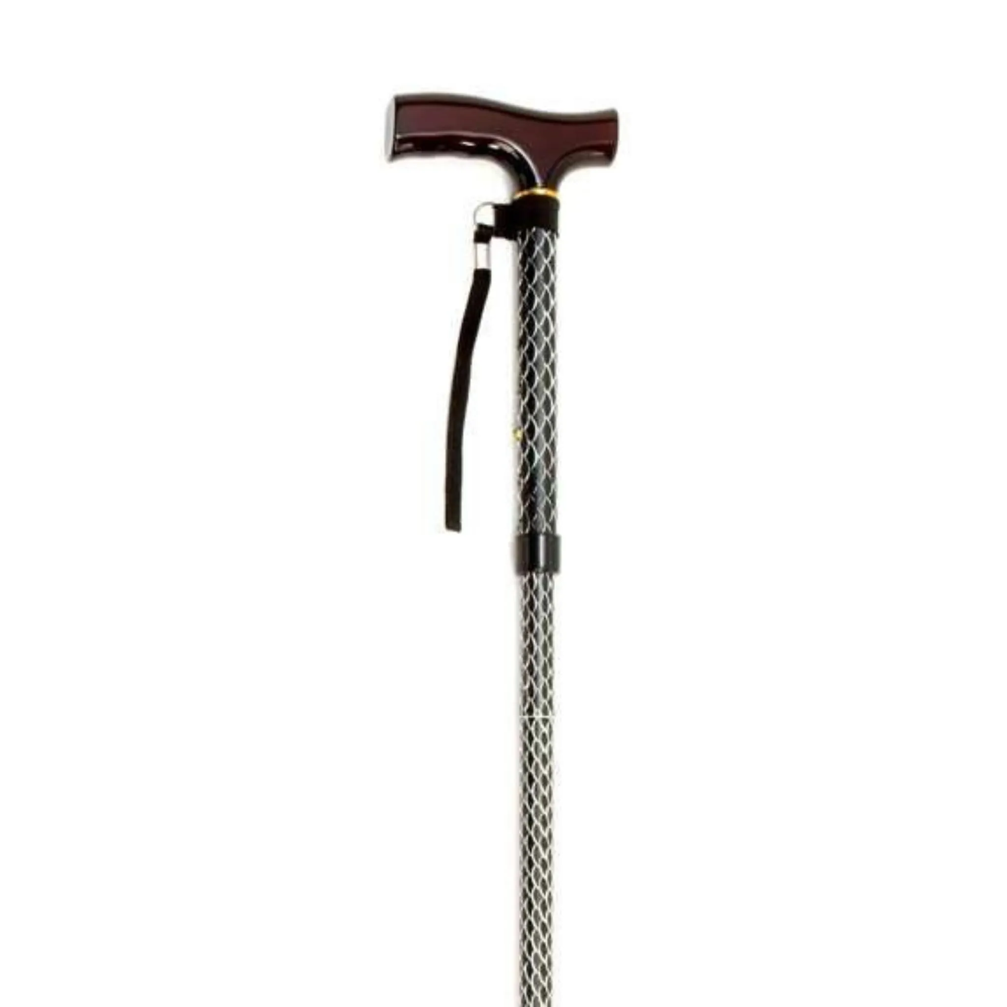Folding Cane with Strap