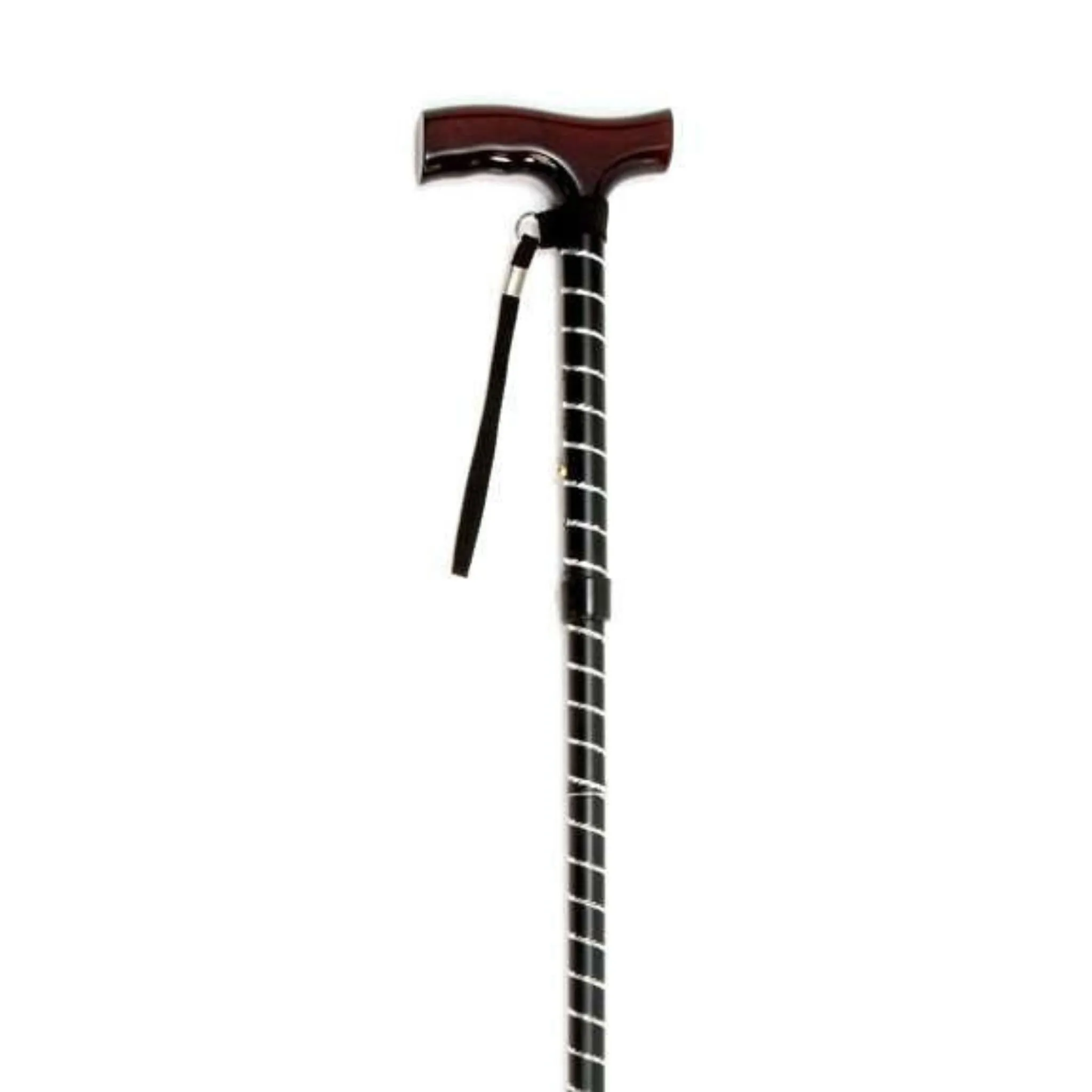 Folding Cane with Strap