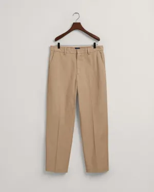 Gant Apparel Mens D1. HALLDEN TWO TONE PANT 261/DESERT BROWN
