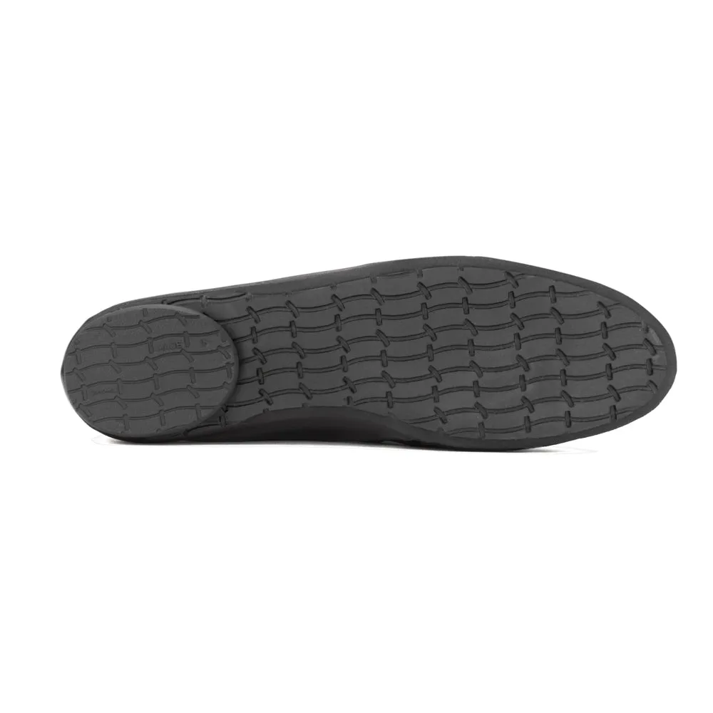 GRACE BLACK SUEDE NARROW