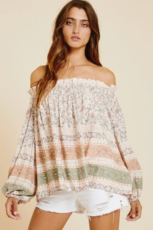 Head over Heels Off the Shoulder Top