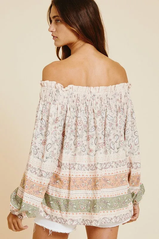 Head over Heels Off the Shoulder Top