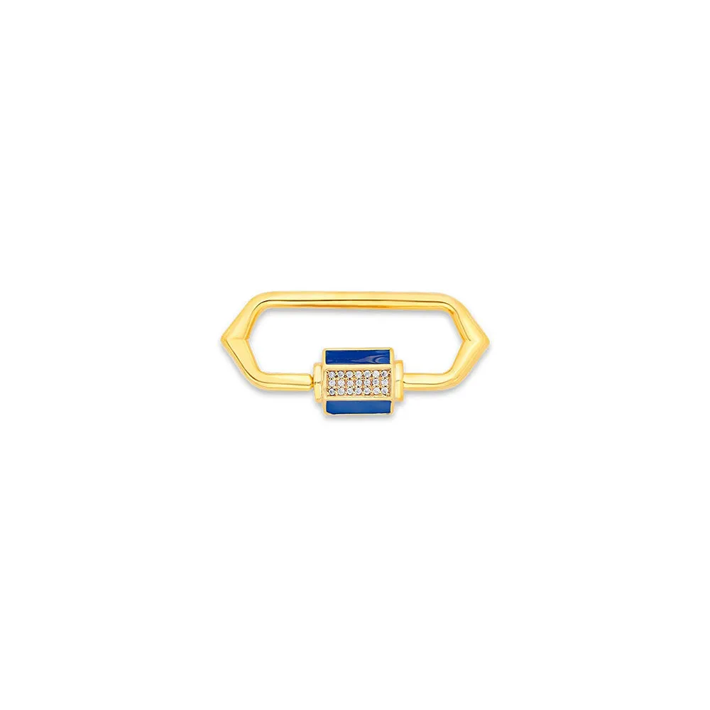 Isharya Nut & Bolt Charm 18kt Gold Plating