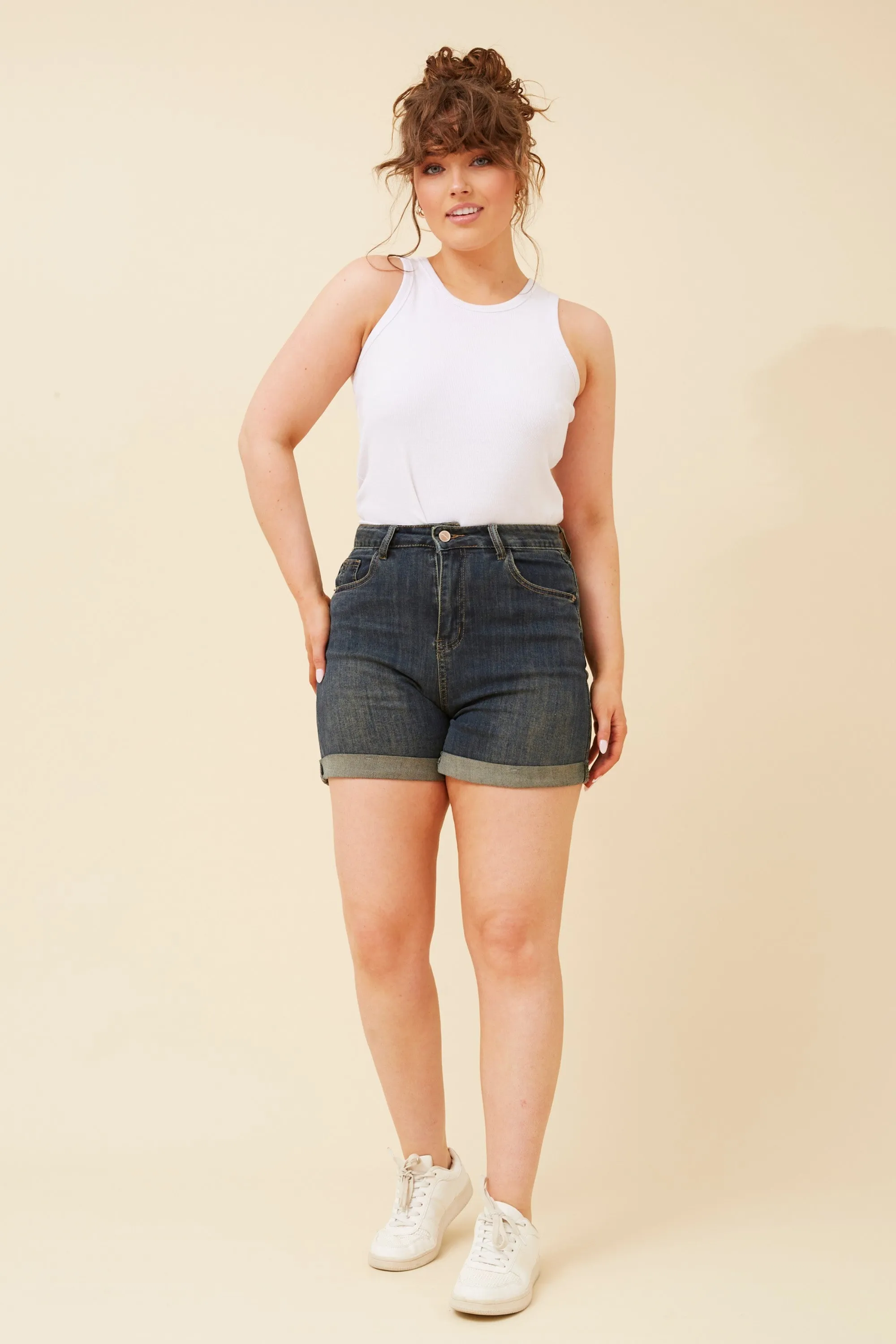 JOLANTA DENIM SHORTS